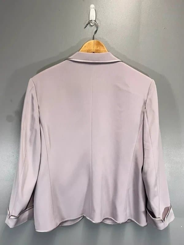 Max Mara Max Mara Blazer Size 18 Lilac Wedding Jacket Silk Evening Special Occasion IT 50