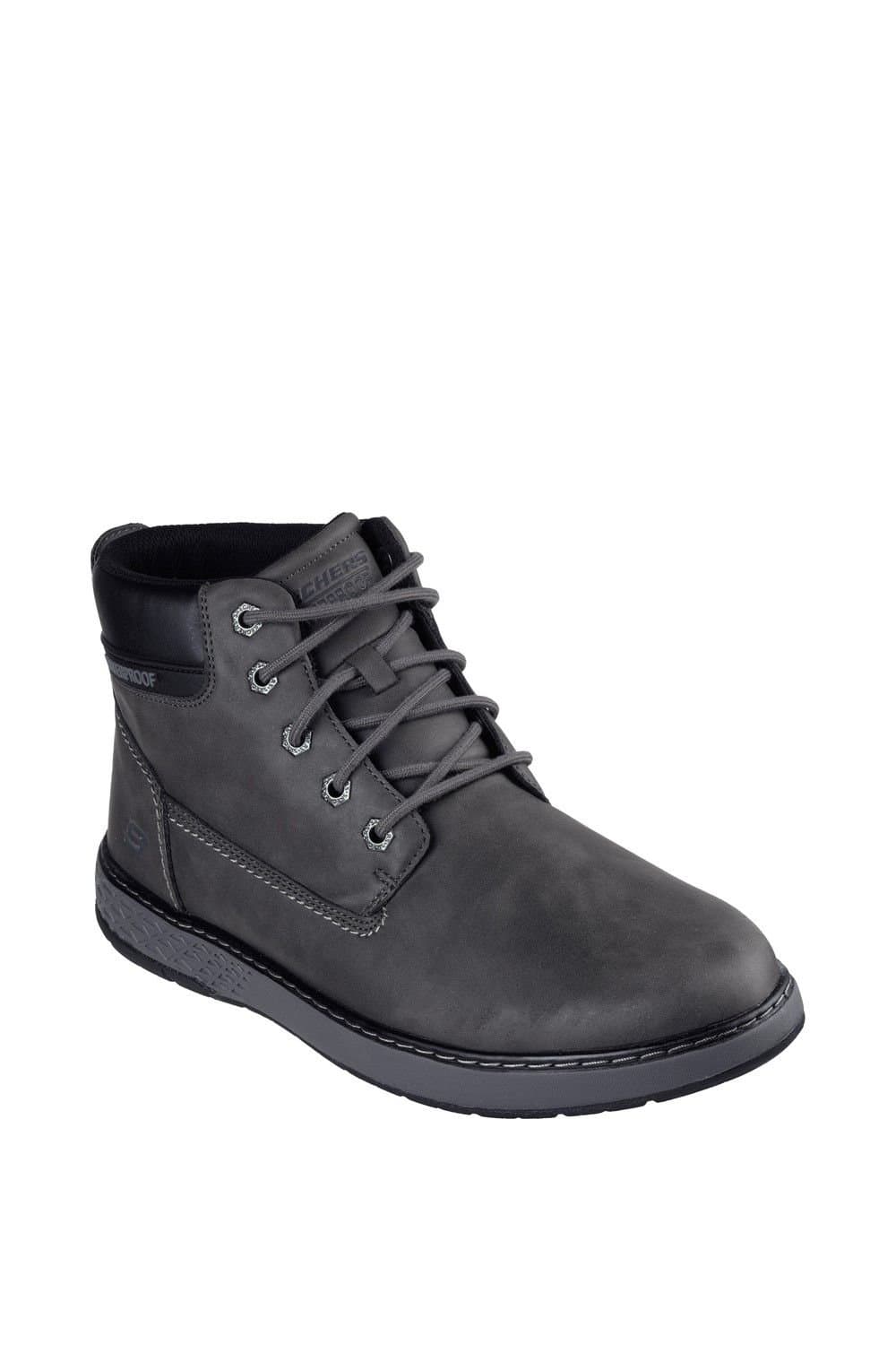 Skechers Skechers Men's Garlan Deno Ankle Boot in Charcoal