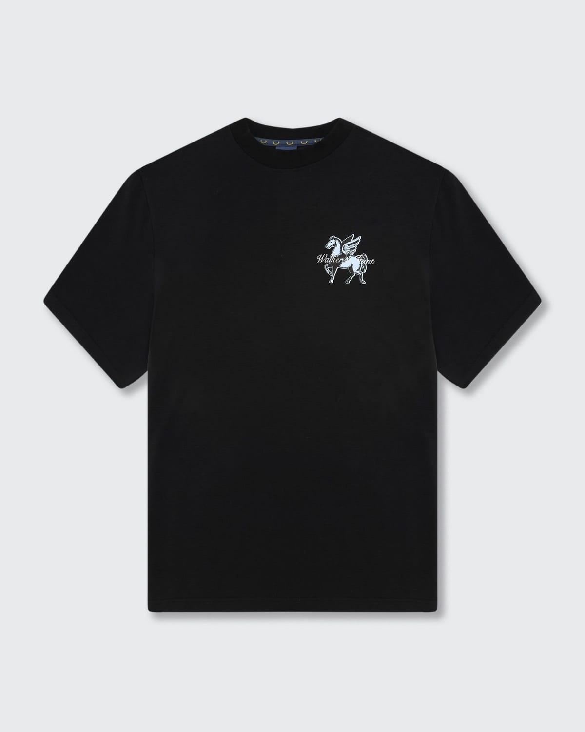 Walker & Hunt Walker & Hunt Men's Pegasus' Tee in Black - 1