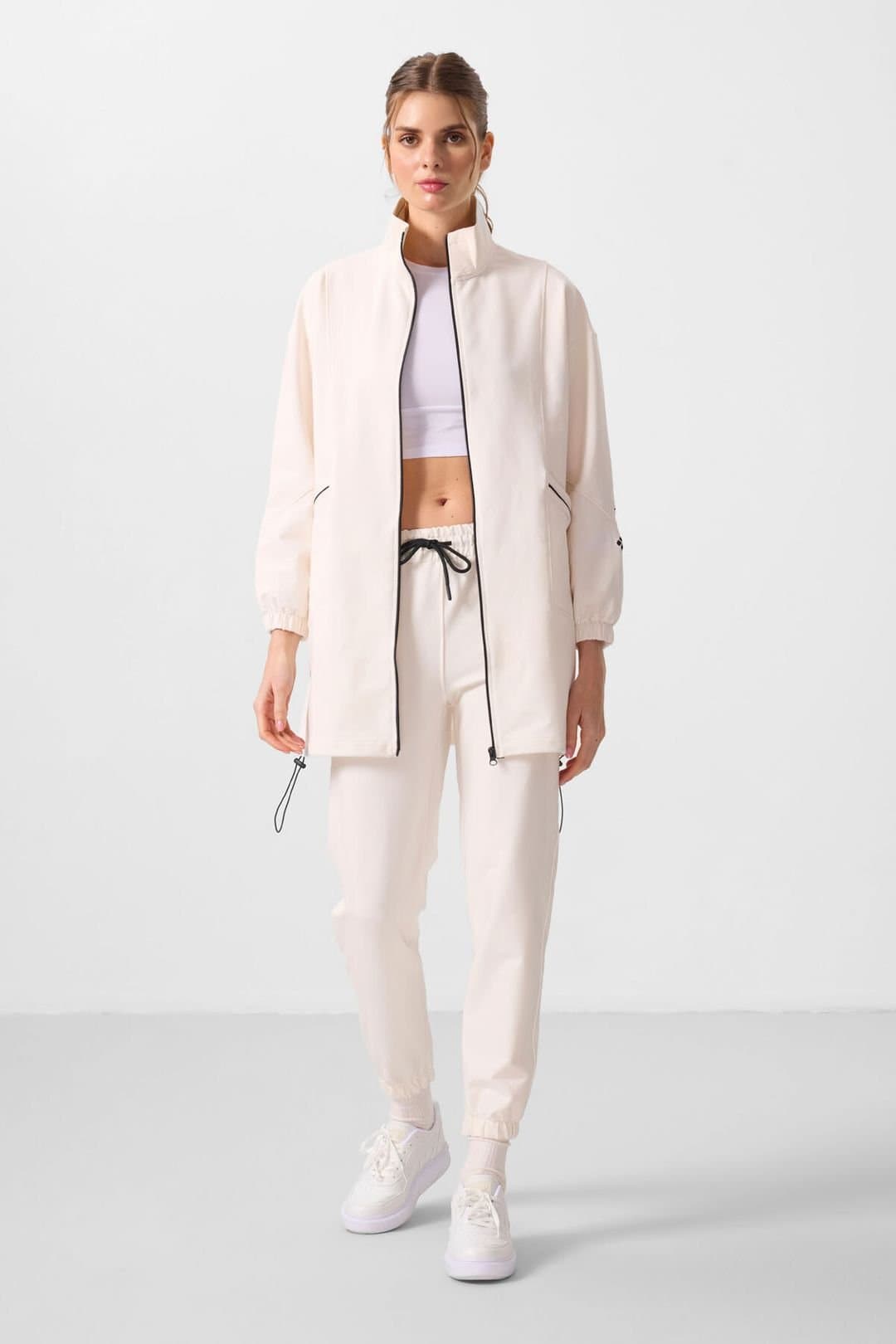 Tommy Life Tommy Life Women's Women's Knit Tracksuit Set in Cream