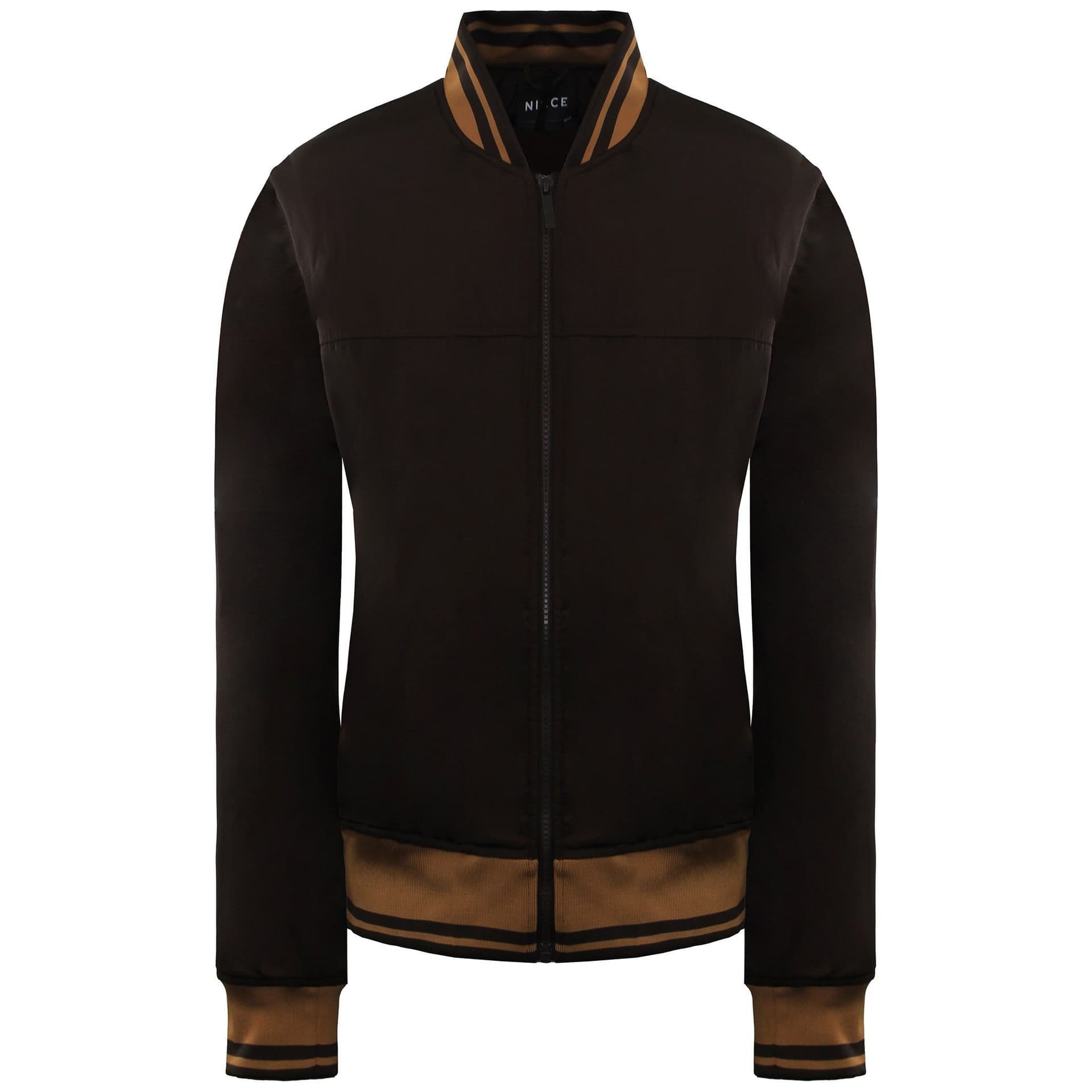 Nicce Nicce Women's Brown Bomber Jacket