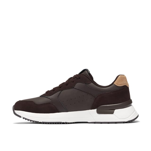 Clarks Clarks Men's Brayford Run Brown Trainers - 2