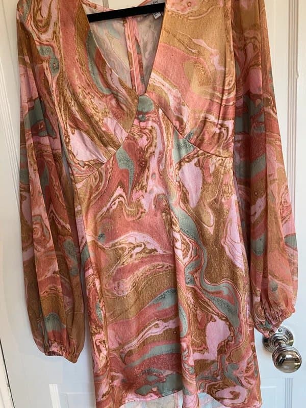 Never Fully Dressed Never fully dressed satin mini