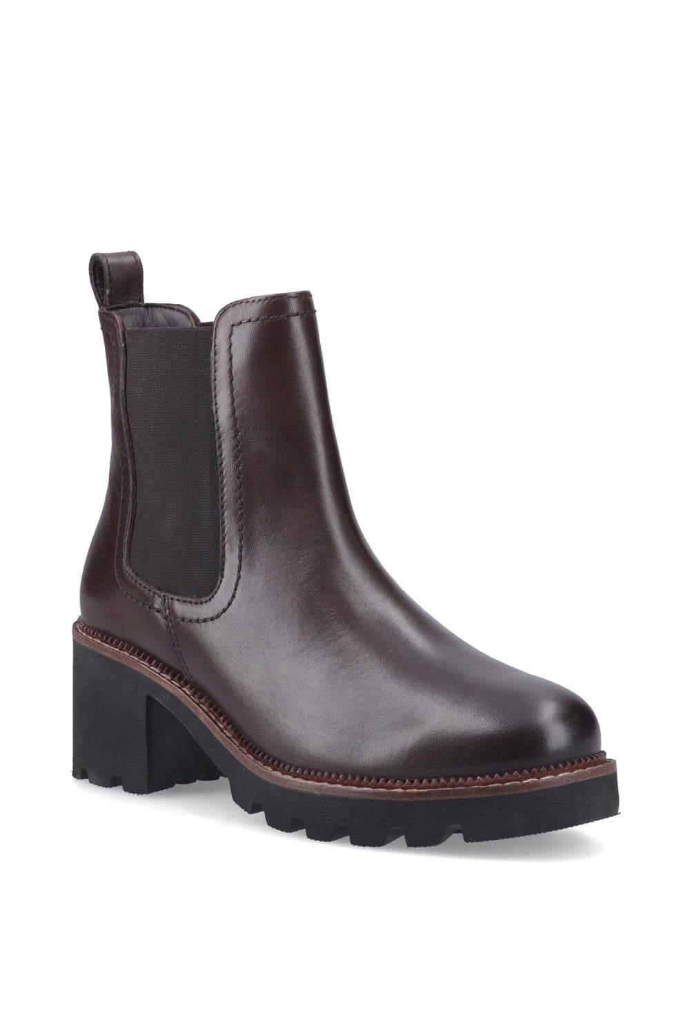 Hush Puppies Hush Puppies Women's Gaia Chelsea Boot in Chocolate