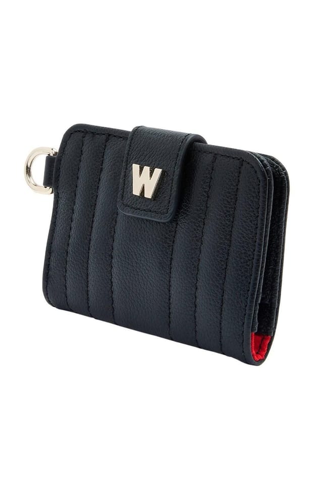 Wolf WOLF Women's Mimi Credit Card Holder with Wristlet in Black - 3