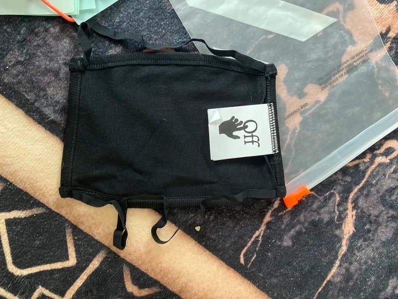 Off-White Off White BNWT Face Mask complete in packaging