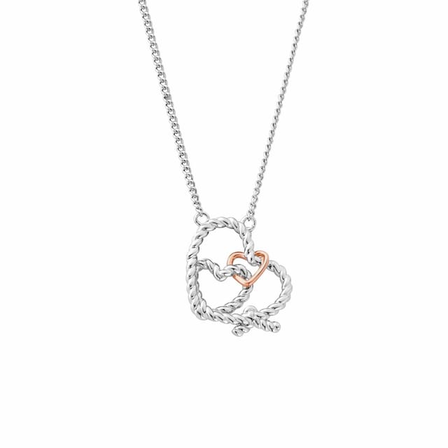 Clogau Clogau Women's Forever Yours Sterling Silver Bound Necklace in Metallics - 2
