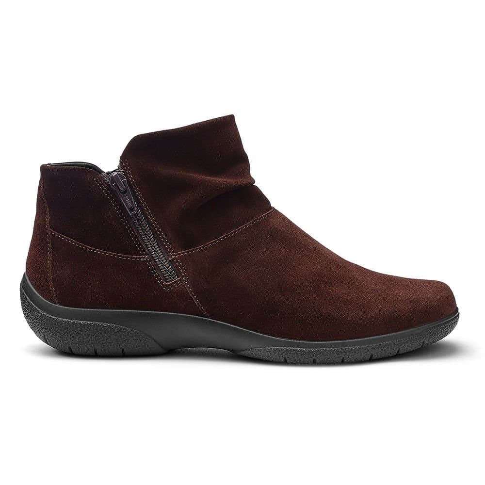 Hotter Hotter Women's Wide Fit 'Murmur' Ankle Boots in Chocolate