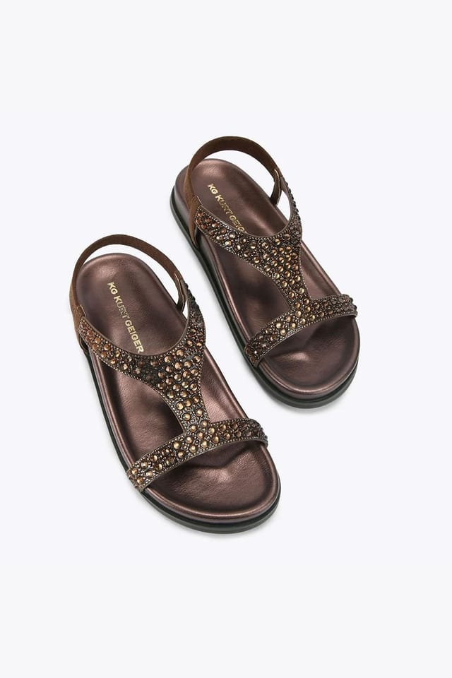 KG Kurt Geiger KG Kurt Geiger Women's 'Rowe' Sandals in Brown - 2