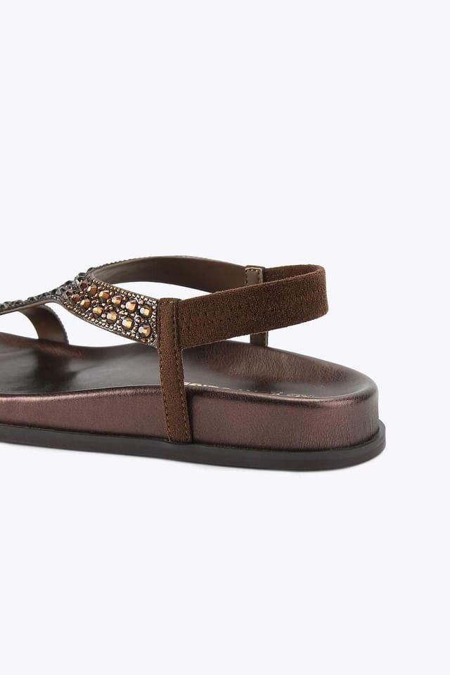 KG Kurt Geiger KG Kurt Geiger Women's 'Rowe' Sandals in Brown - 3