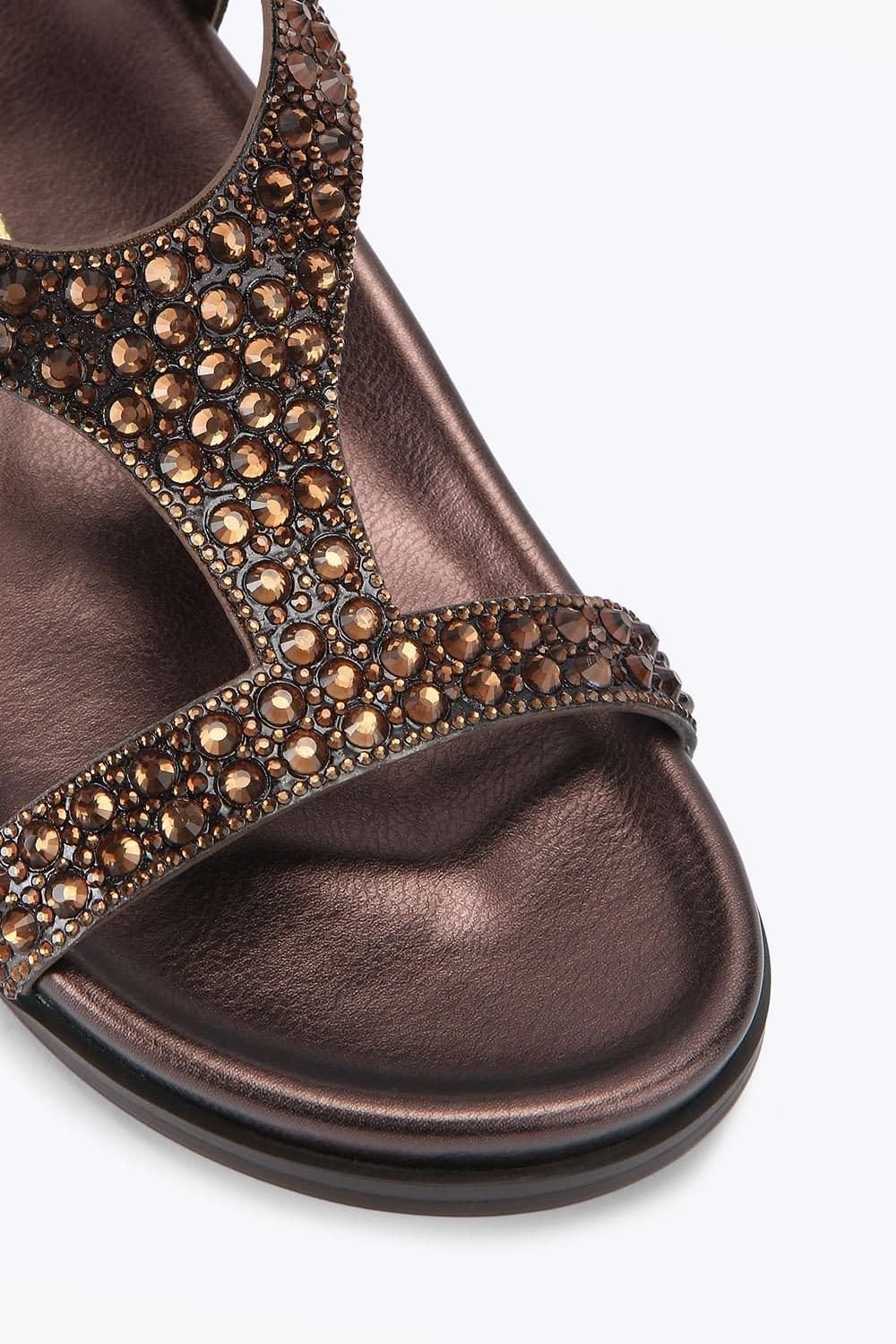 KG Kurt Geiger KG Kurt Geiger Women's 'Rowe' Sandals in Brown - 4