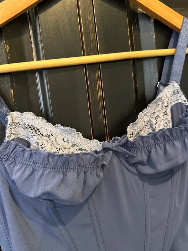 Urban Outfitters Urban outfitters blue corset
