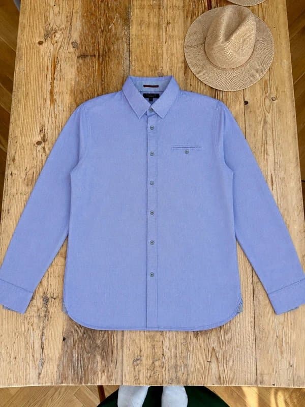 Ted Baker Ted baked light purple shirt collared size 4