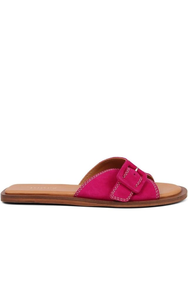 Jones Bootmaker Jones Bootmaker Women's Georgette Leather Mules in Pink - 2