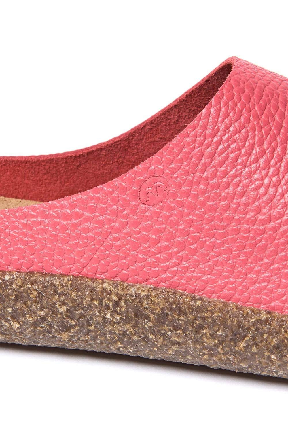 Moshulu Moshulu Women's 'Pevensey' Unlined Leather Clogs in Raspberry - 4