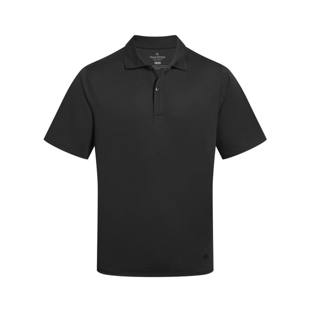 Craghoppers Craghoppers Men's Basecamp Wicking Polo Shirt in Black - 2