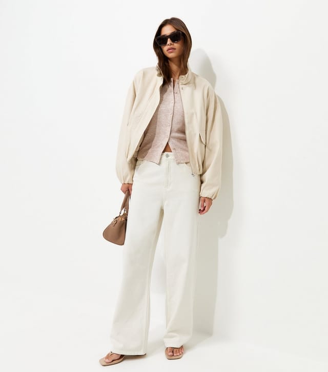 New Look Women's Oatmeal Soft Touch Knitted Cardigan New Look - 3