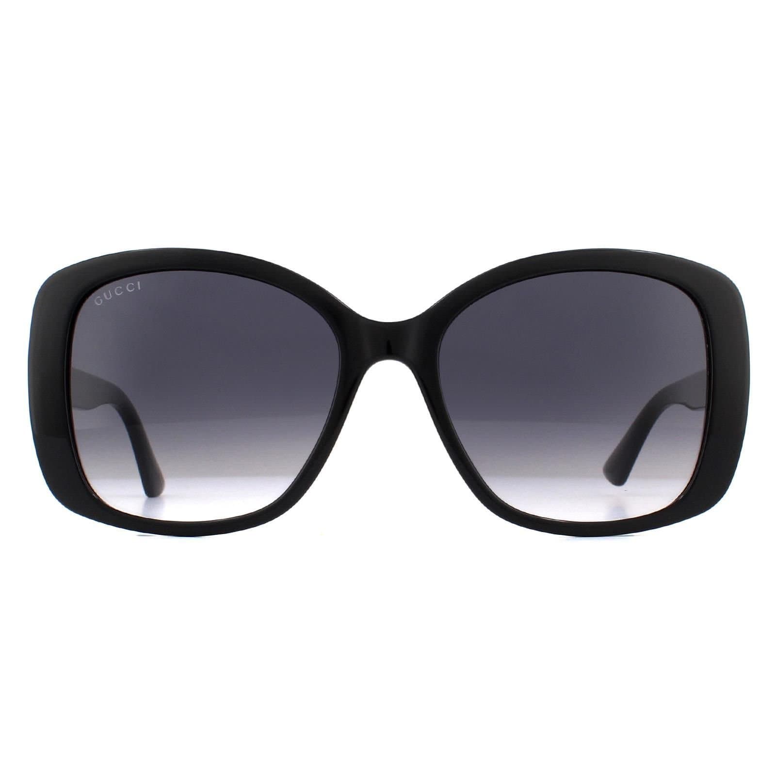 Gucci Gucci Women's Fashion Black Grey Gradient Sunglasses