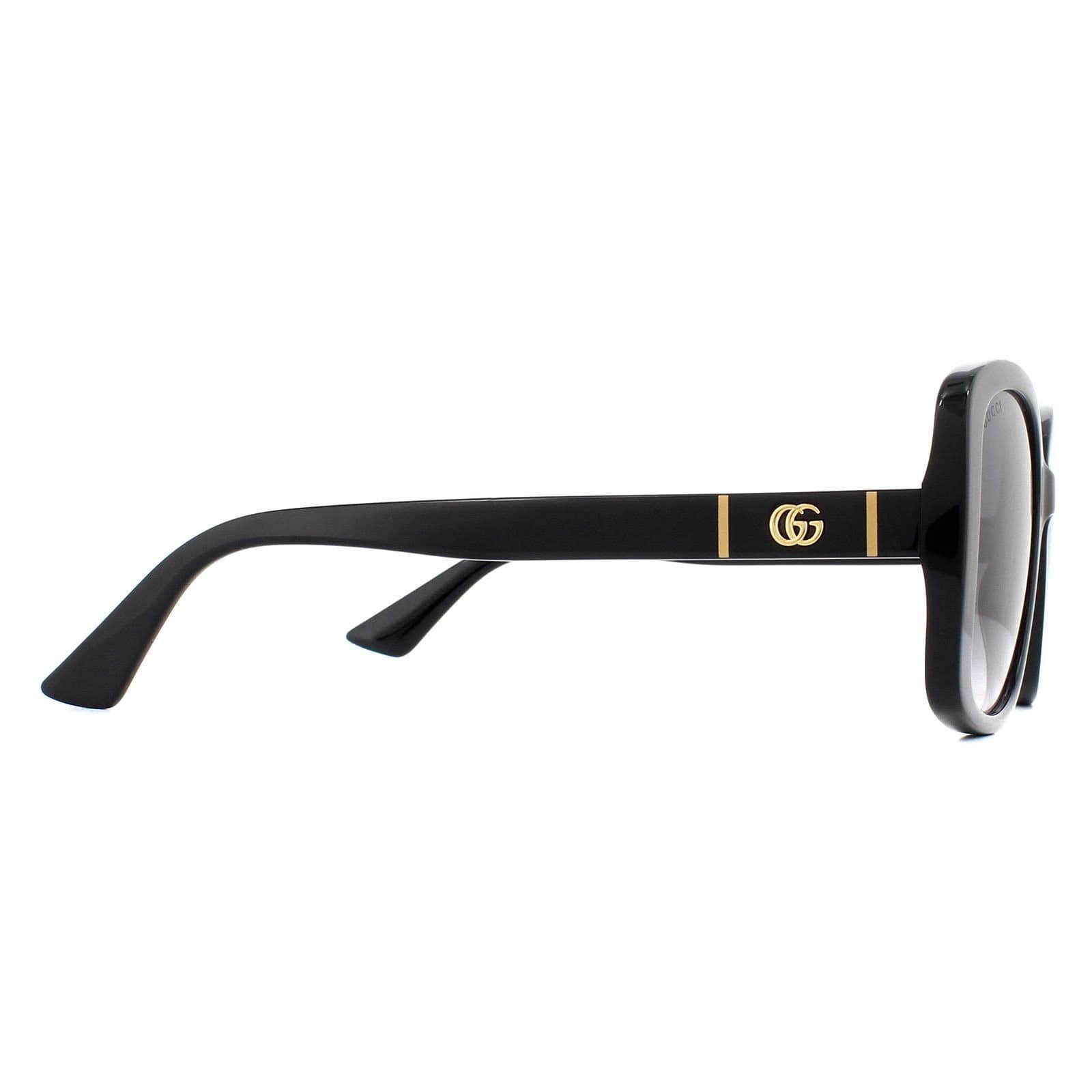 Gucci Gucci Women's Fashion Black Grey Gradient Sunglasses - 4