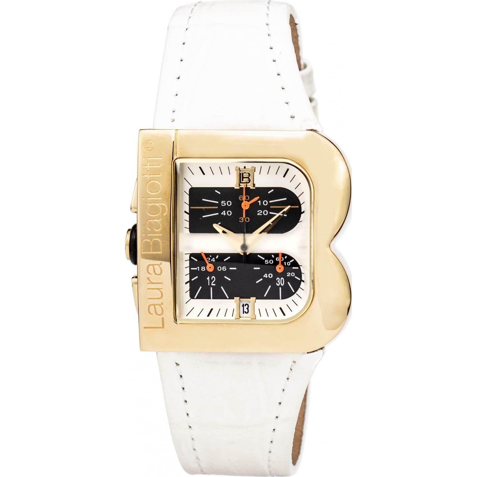 Laura Biagiotti Laura Biagiotti Women's LB0002L-08 33mm Quartz Watch in White