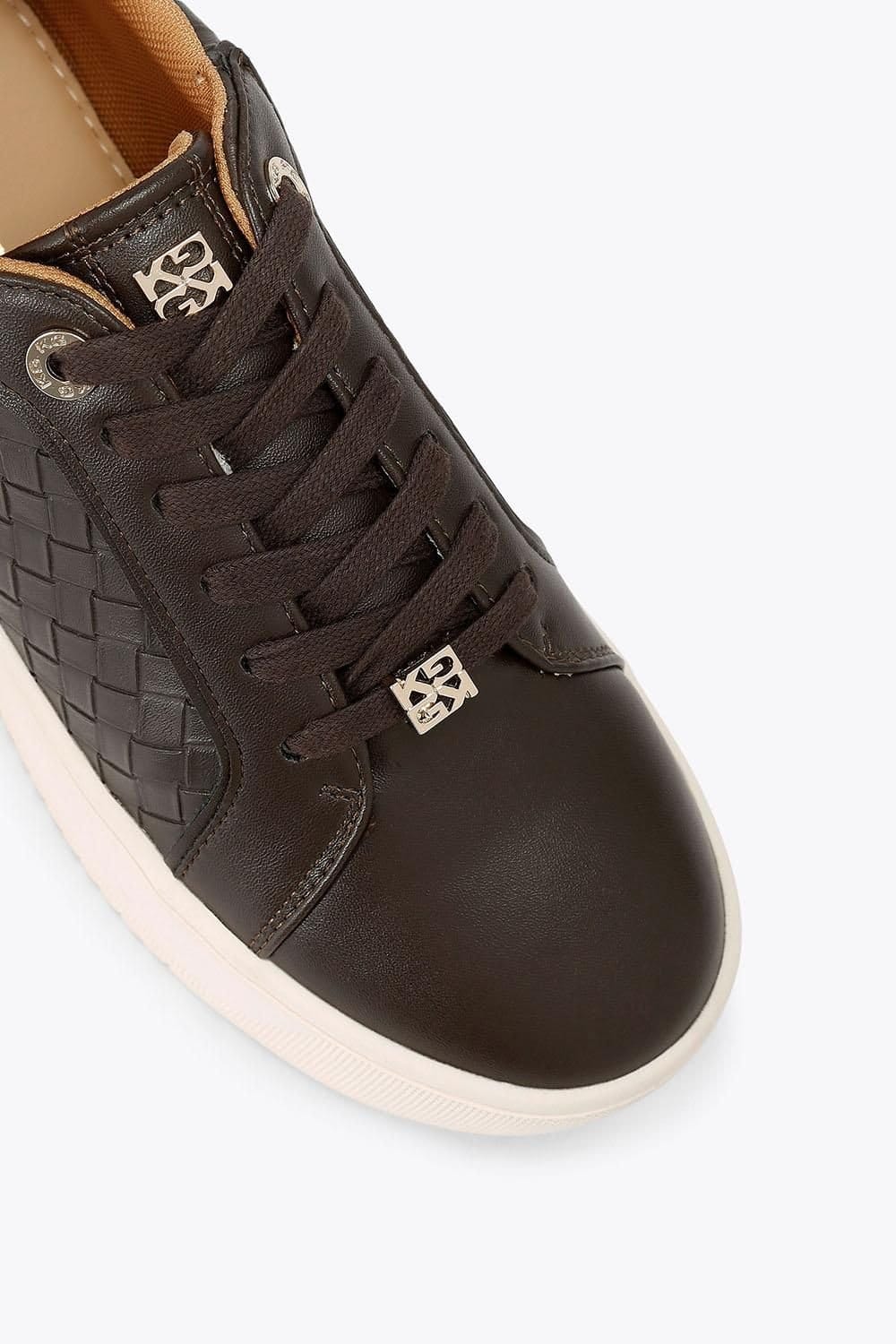 KG Kurt Geiger KG Kurt Geiger Women's 'Lighter Weave' Trainers in Brown - 4