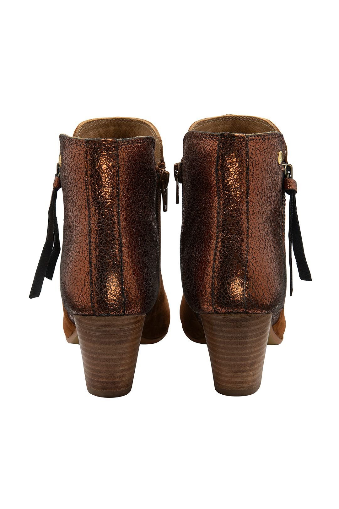 Ravel Ravel Women's 'Tay' Suede Heeled Ankle Boots in Brown - 3