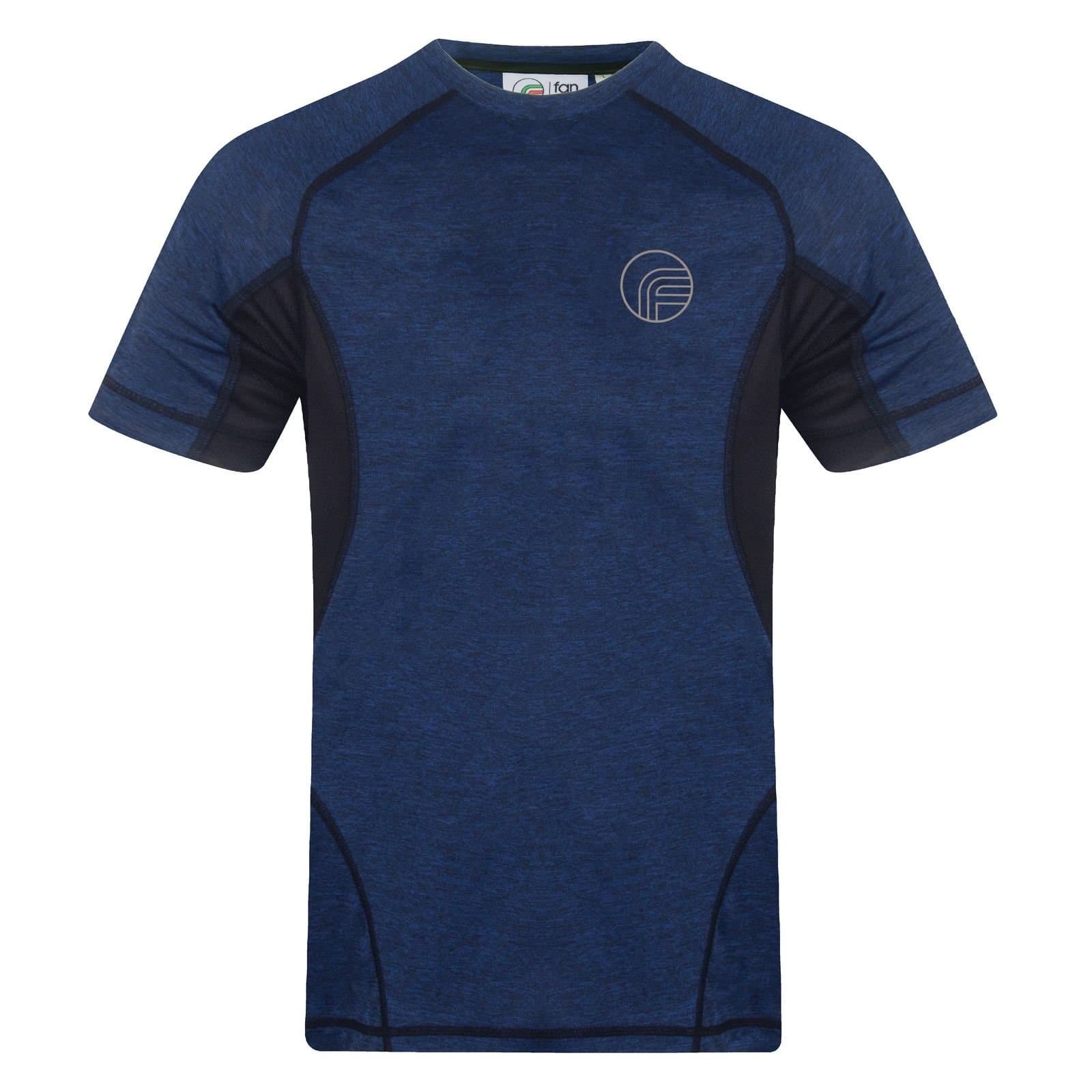 fan originals fan originals Men's Adults Poly Training T-Shirt in Royal