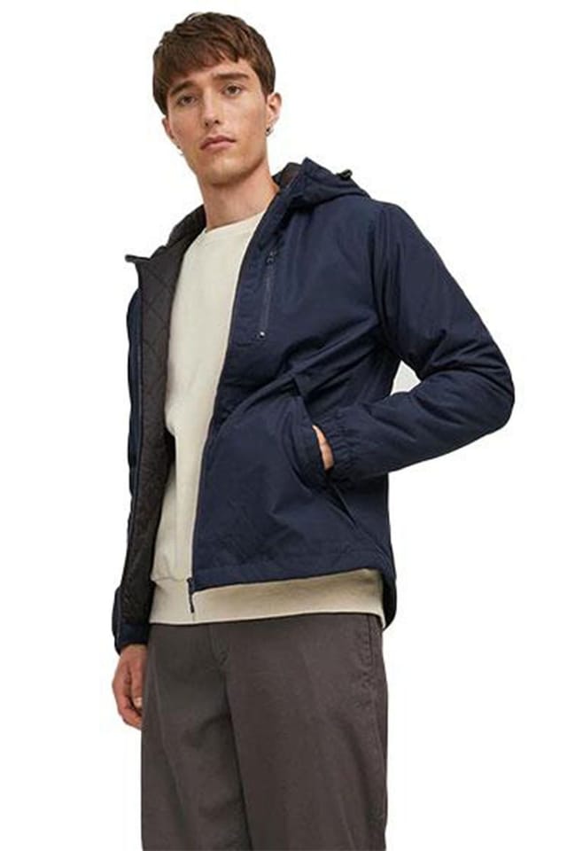 jack & jones Jack & Jones Men's Long Sleeves Sprinter Outdoor Jacket Navy Blazer - 2