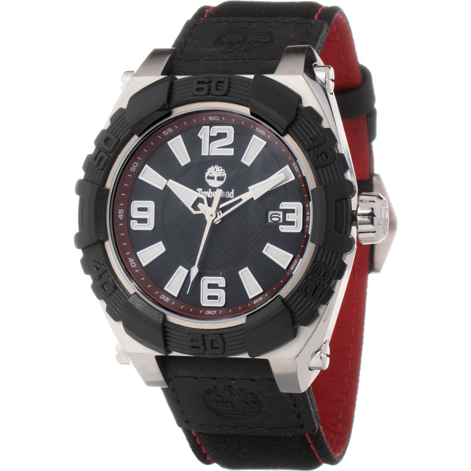 Timberland Timberland Men's TBL13321JS-12PNN 45mm Quartz Watch in Black