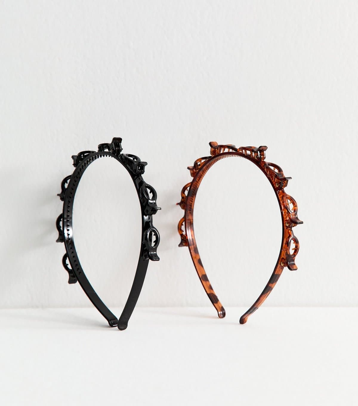 New Look New Look Black Mini Clip Headbands Pack of 2