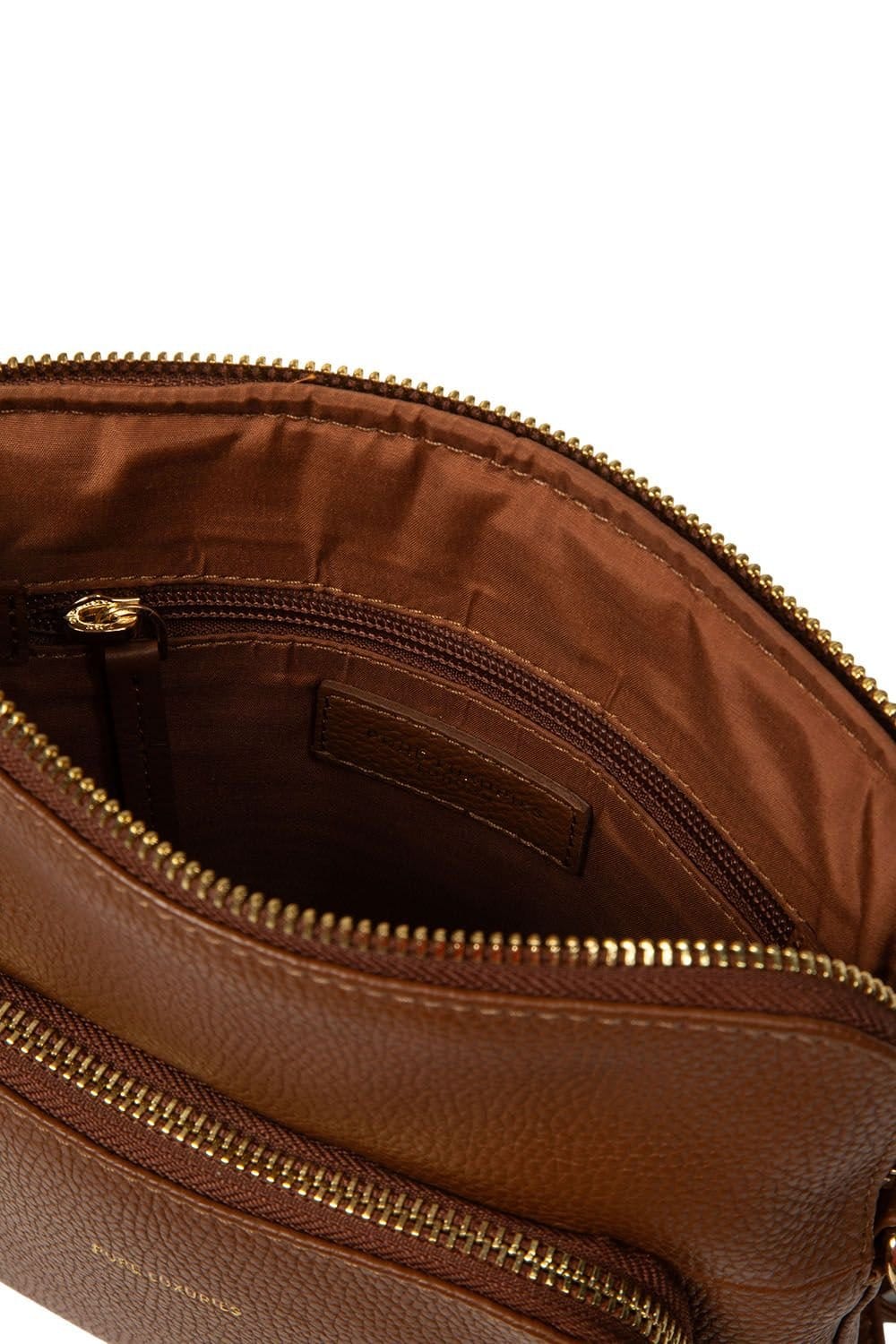 Pure Luxuries London Pure Luxuries London Women's 'Aisling' Leather Cross Body Bag in Tan - 4