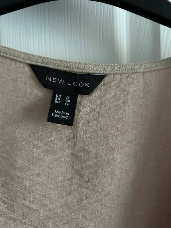 New Look Beige waistcoat