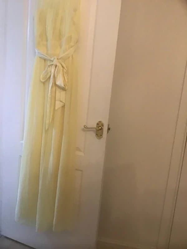 Dorothy Perkins Lemon yellow maxi chiffon dress by Dorothy perkins  showcase