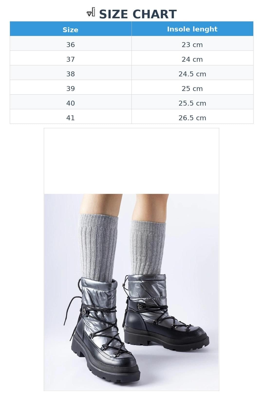 Love Lace Love Lace Women's Eagleville Snow Boots with Drawstring Warmth & Comfort in Grey - 4