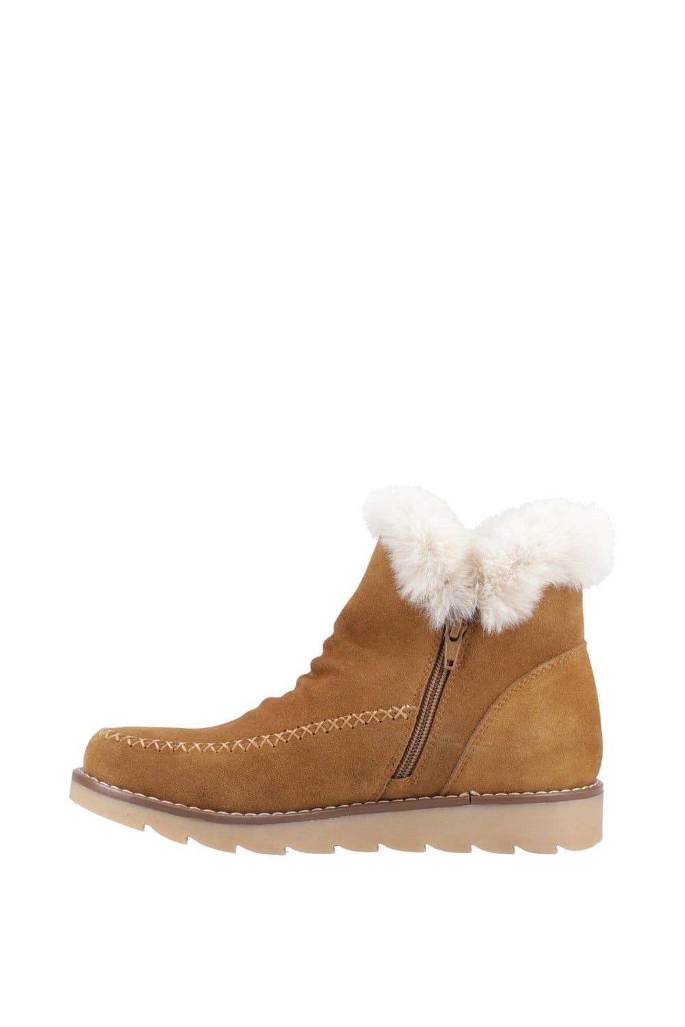 Hush Puppies Hush Puppies Women's 'Moira' Mid Boot in Tan - 4