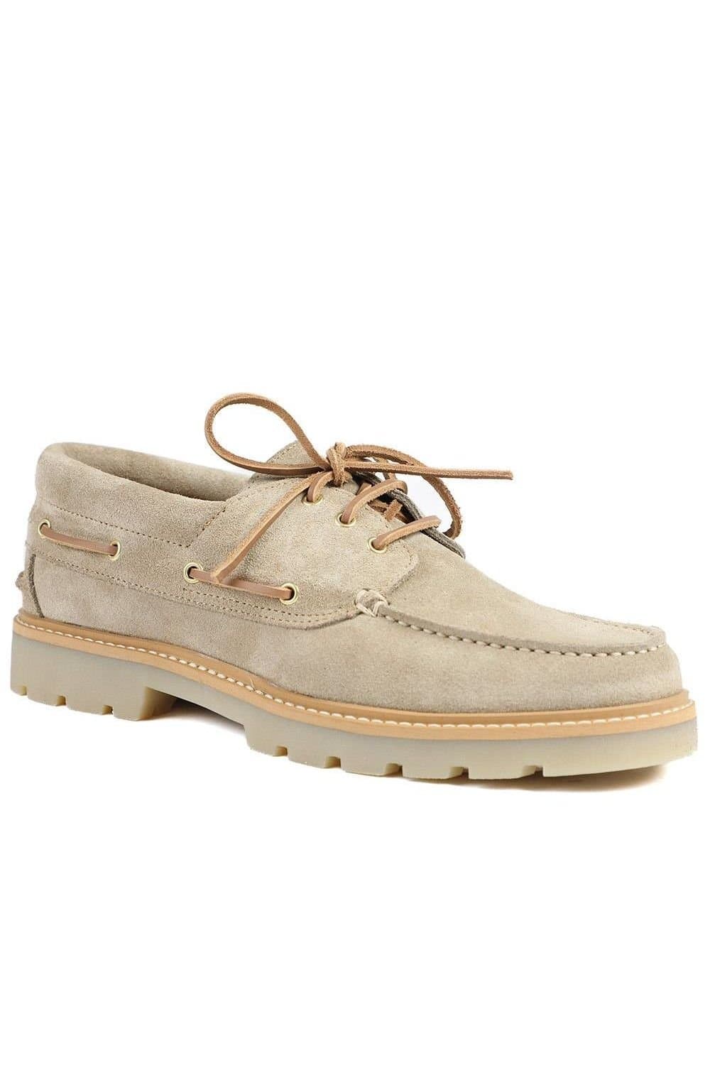 Jones Bootmaker Jones Bootmaker Men's Perivale Chunky Leather Moccasins in Tan