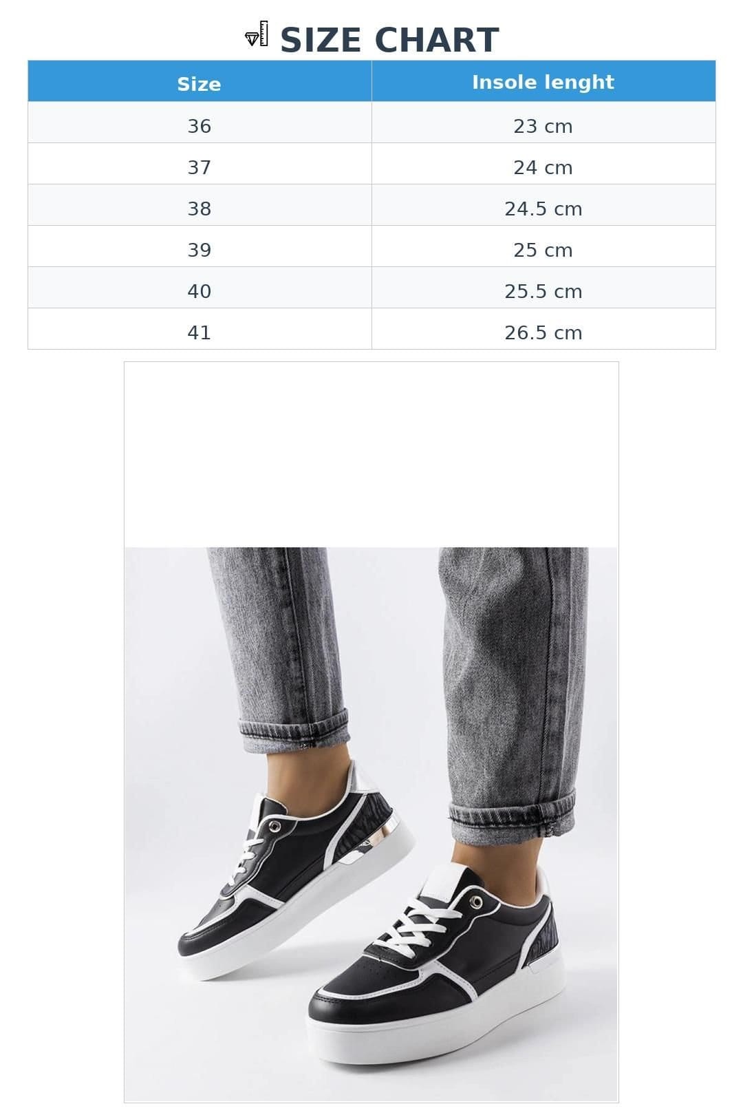 Love Lace Love Lace Women's Platform Lace Up Sneakers with White Rubber Sole for Summer in Black - 4