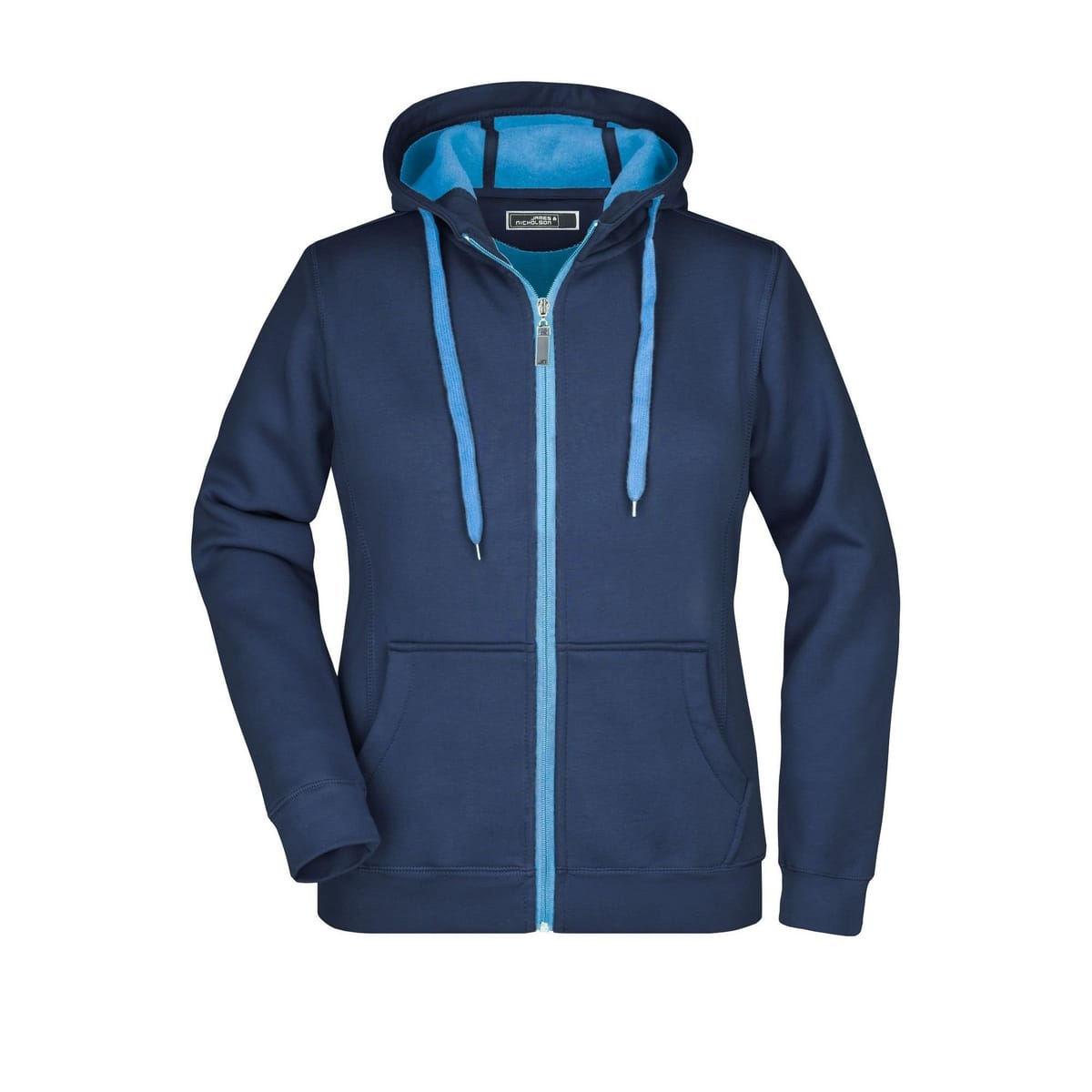 James and Nicholson James and Nicholson Women's Double-Face Jacket in Navy - 1