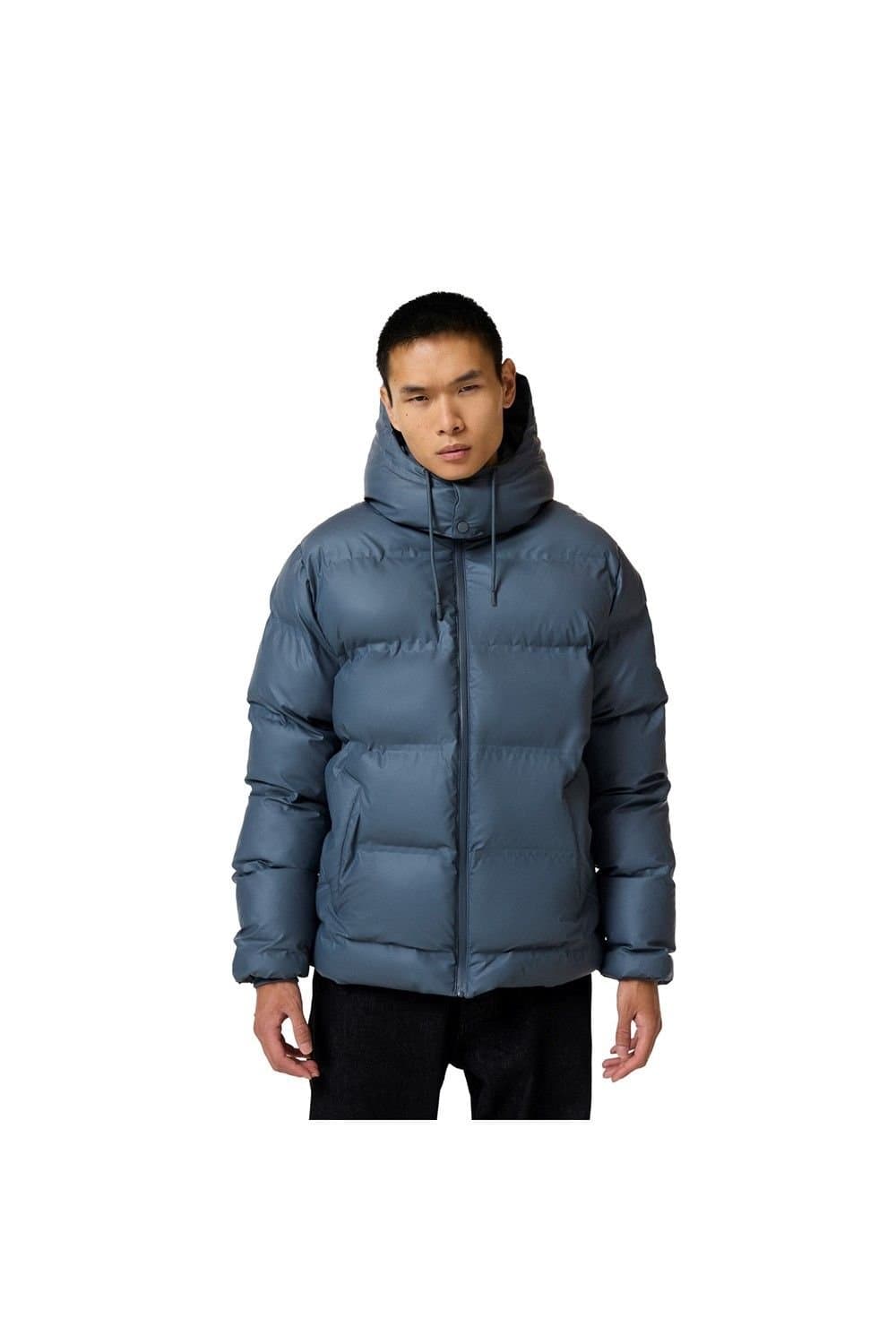 Hunter Hunter Men's Wiley Sonic Welded Puffer Jacket in Dark Grey