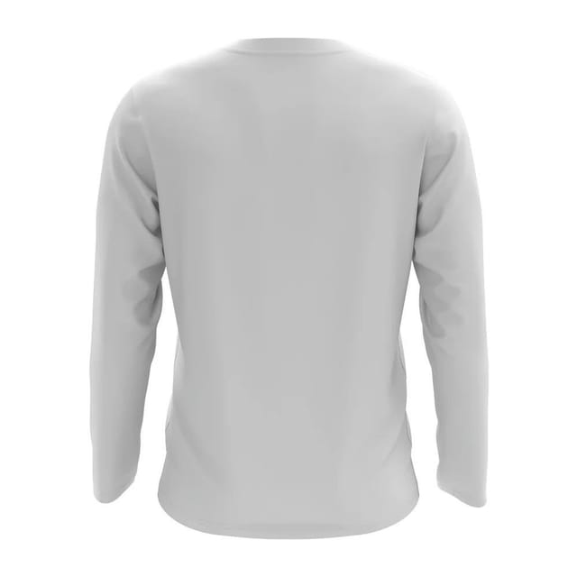 Luxembourg Luxembourg Men's Mens Core Football Country Long Sleeve T-Shirt in White - 2
