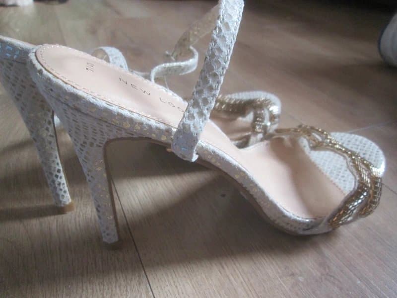 New Look New Look size 7 high heel open toe sandals summer shoes brand new with tags