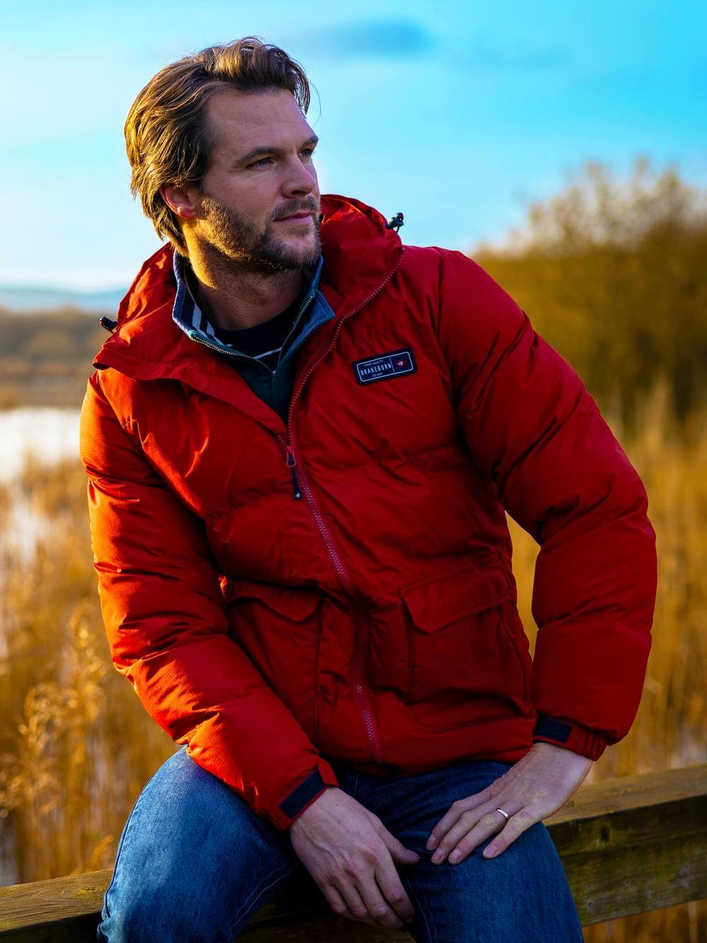 Brakeburn Brakeburn Men's Landcross Jacket in Red - 2
