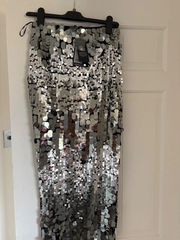 New Look New Look sequin pencil skirt - 1