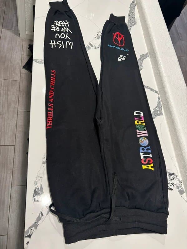 Astroworld Astro world Travis Scott sweatpants large new