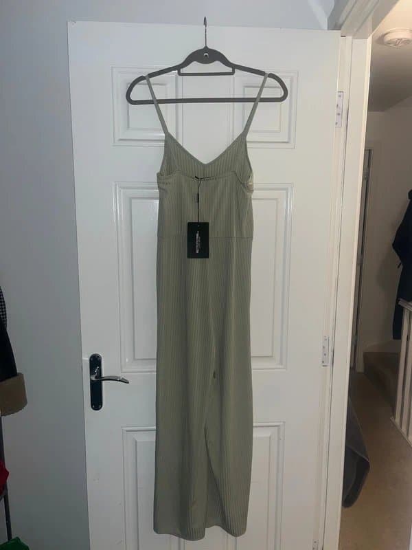 PLT Green PLT Culotte Jumpsuit