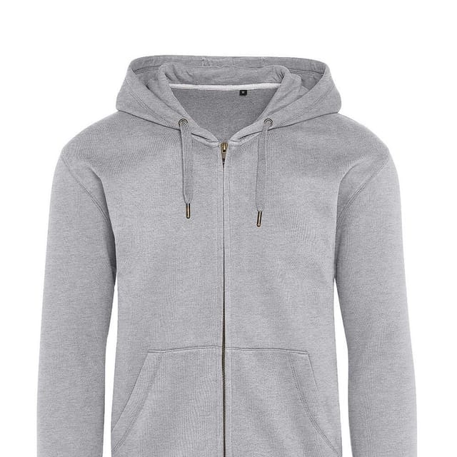 SG SG Men's Signature Tagless Full Zip Hoodie in Grey - 2