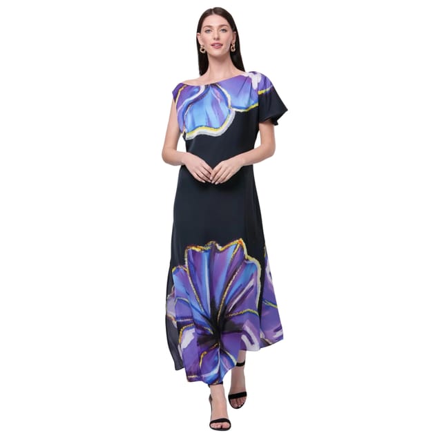 Zafur official Zafur official Women's Shannen Dress in Flower Print - 2