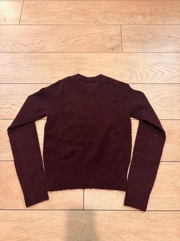 Bershka Burgundy Women's Jumper