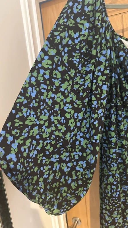 New Look New look 16 ruched bodycon balloon sleeve