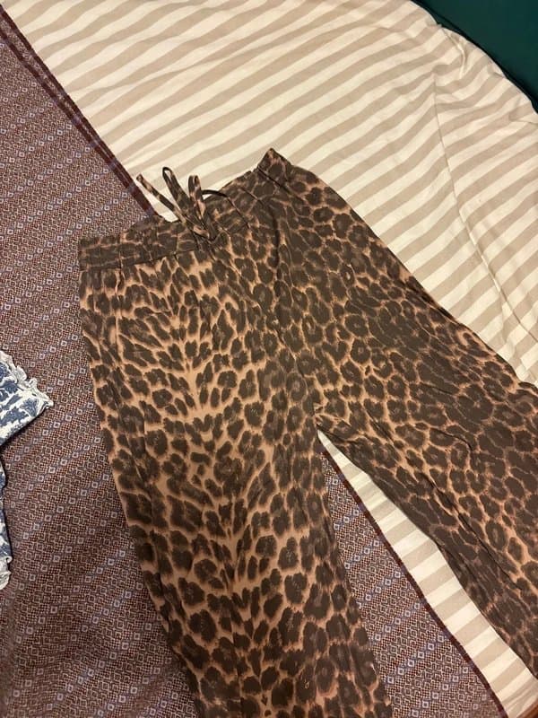 ASOS Leopard print asos trousers